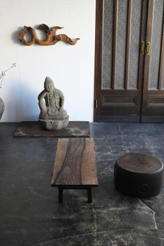 Antica scultura asiatica in legno di vite/Fine XIX-inizio XX secolo/Appeso a parete