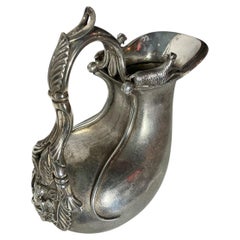 Rare Antique Askos Jug Sterling Silver with markings 1800's