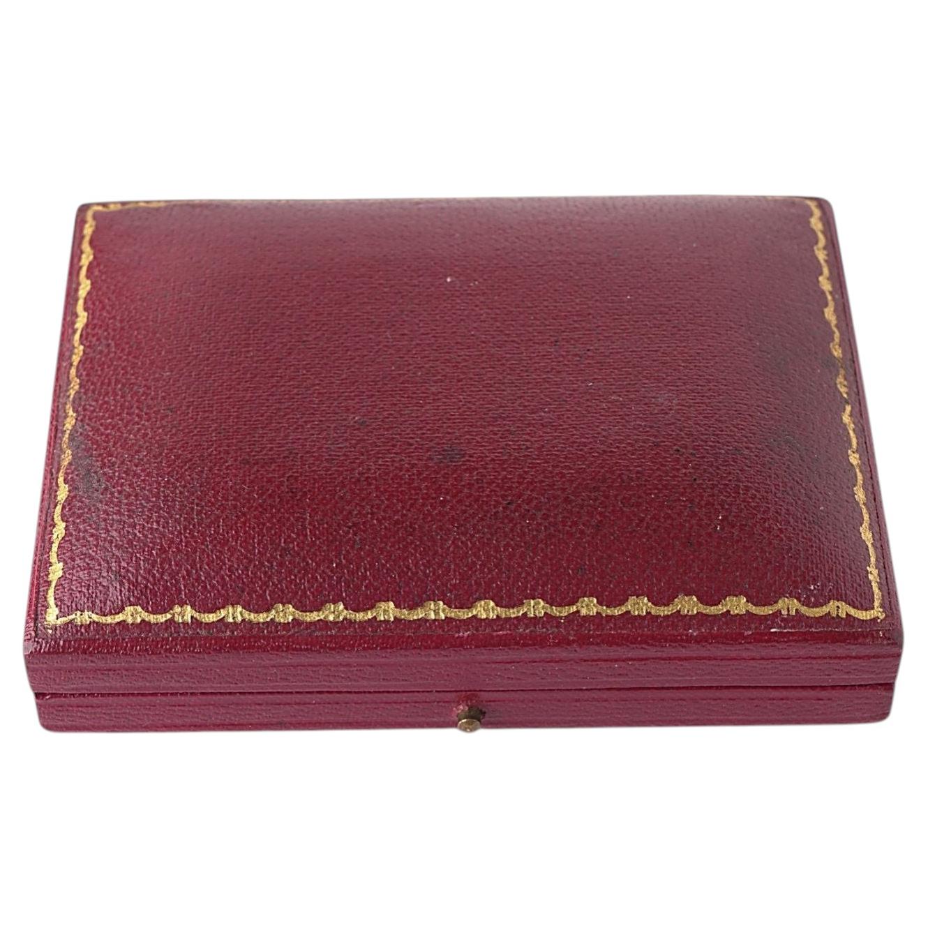 Antike Ohrring-Präsentationsschatulle von Asprey & Co., London, CIRCA 1930er bis 1940er Jahre