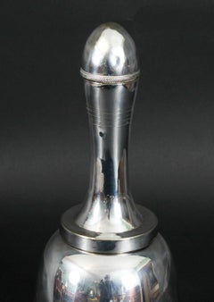 Antique Asprey & Co Silver Plated Art Deco Novelty Cocktail Shaker 20th Century
