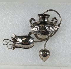 Antique Assemblage Brooch, Studio VL