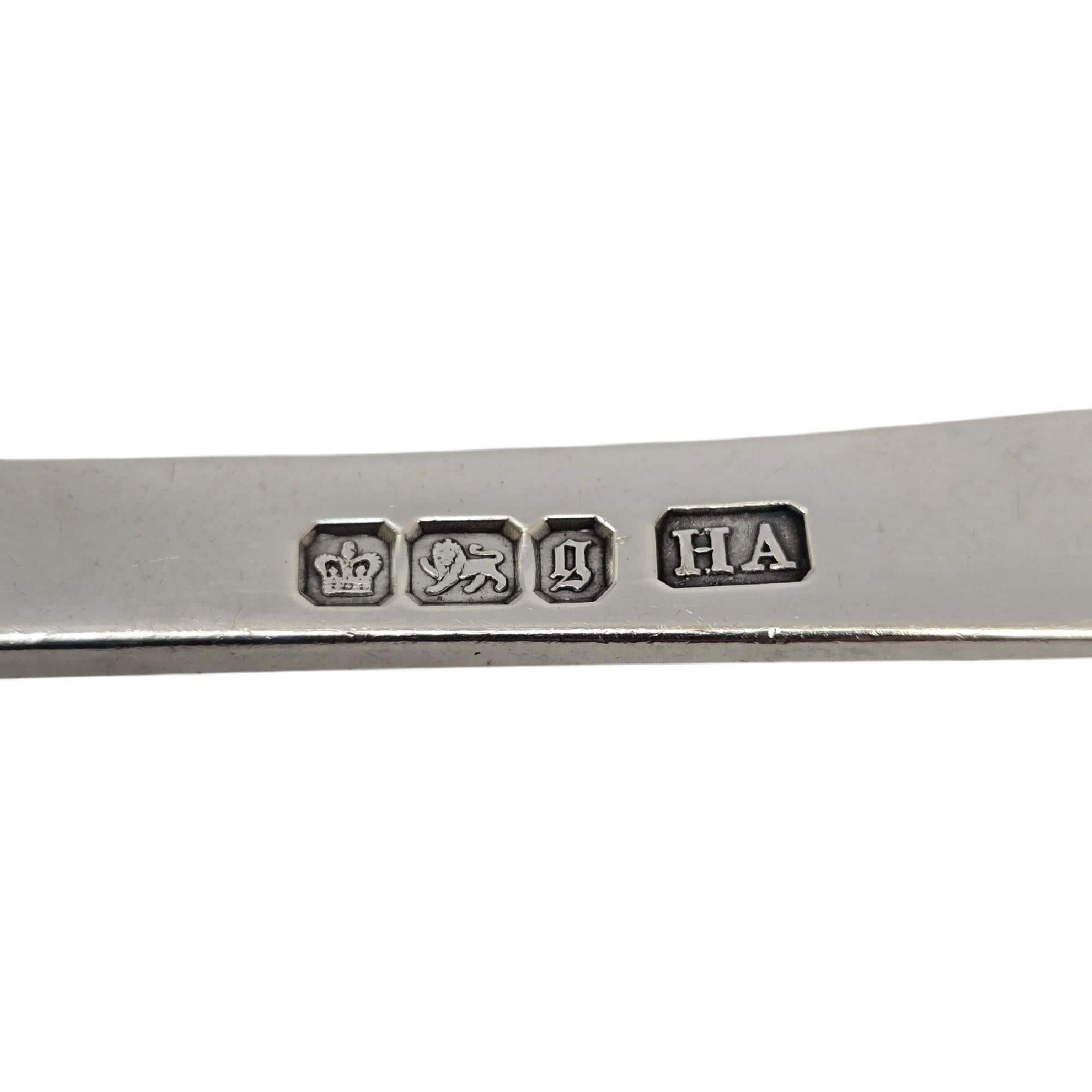 Antico Atkins Brothers Sheffield Inghilterra in argento sterling pinze per pasticceria #19927 in vendita 4