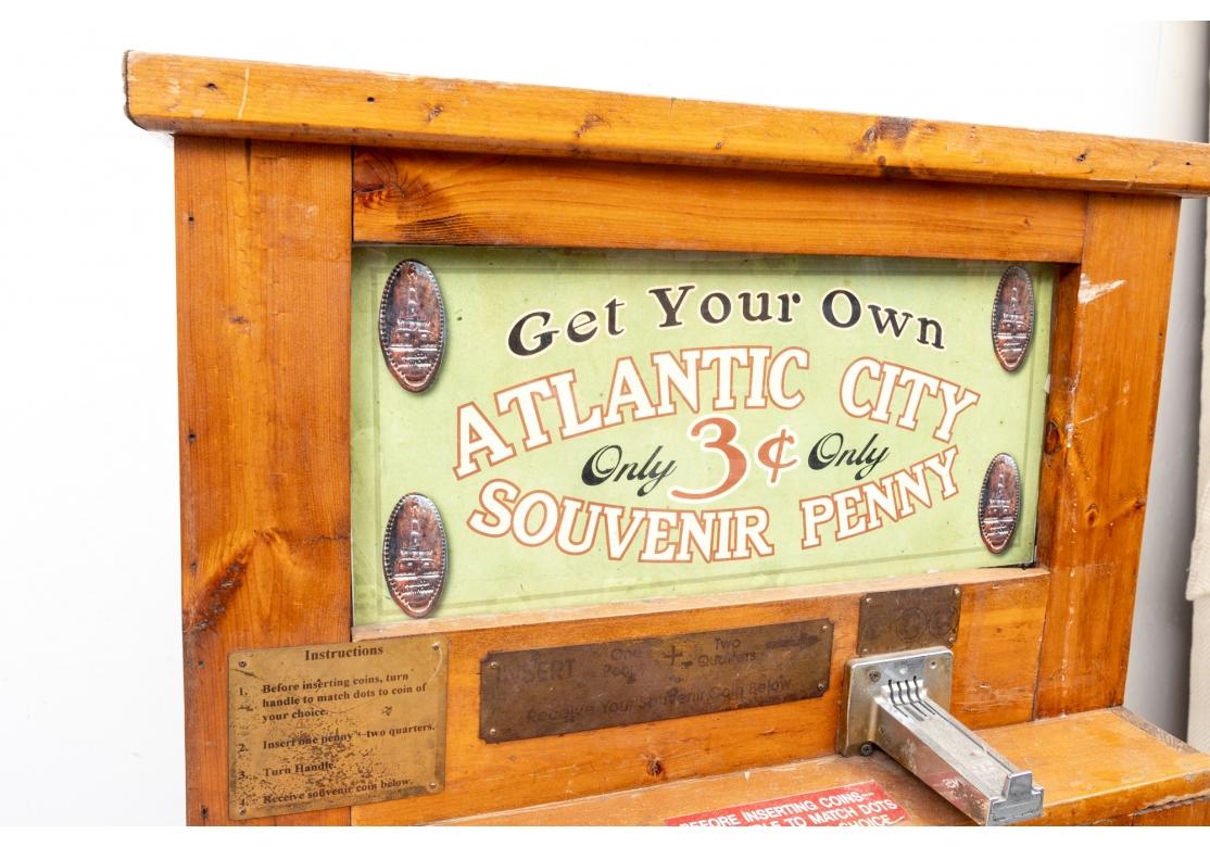 Antique Atlantic City Souvenir Penny Game from Boardwalk Empire For Sale 3