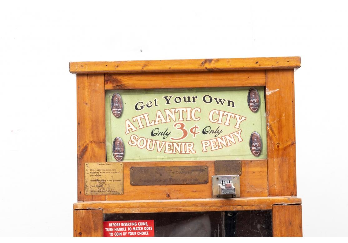 Industrial Antique Atlantic City Souvenir Penny Game from Boardwalk Empire For Sale
