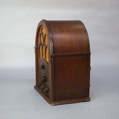 Antique Atwater Kent Model 92 Super-Heterodyne Walnut Tube Radio C1930