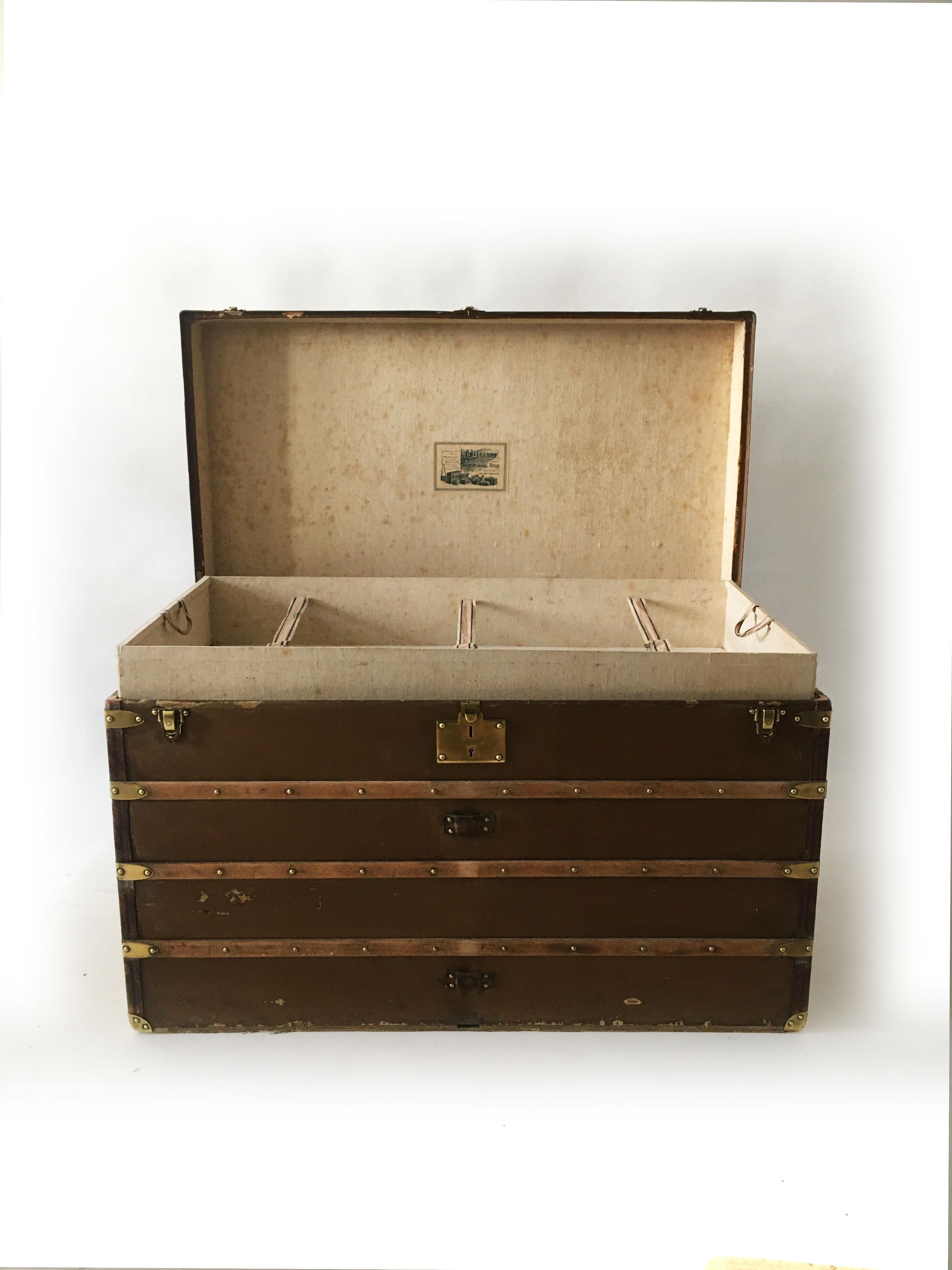 antique steamer trunk value