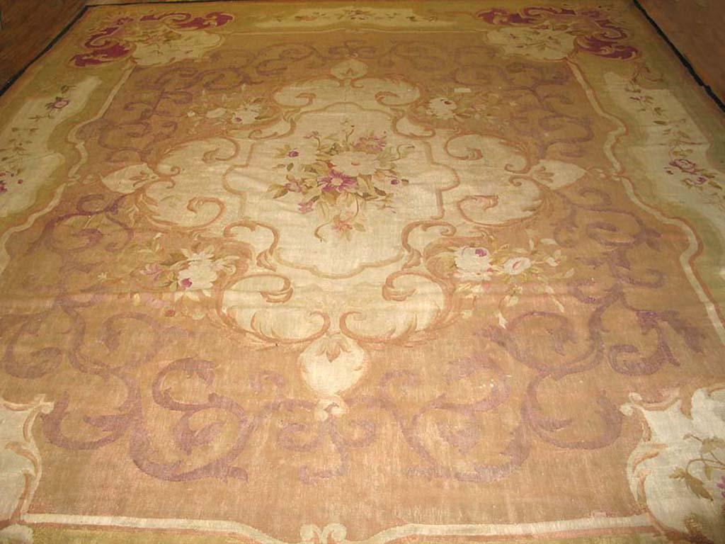 Antique French Aubusson Carpet - Louis Philipe Period
12'8