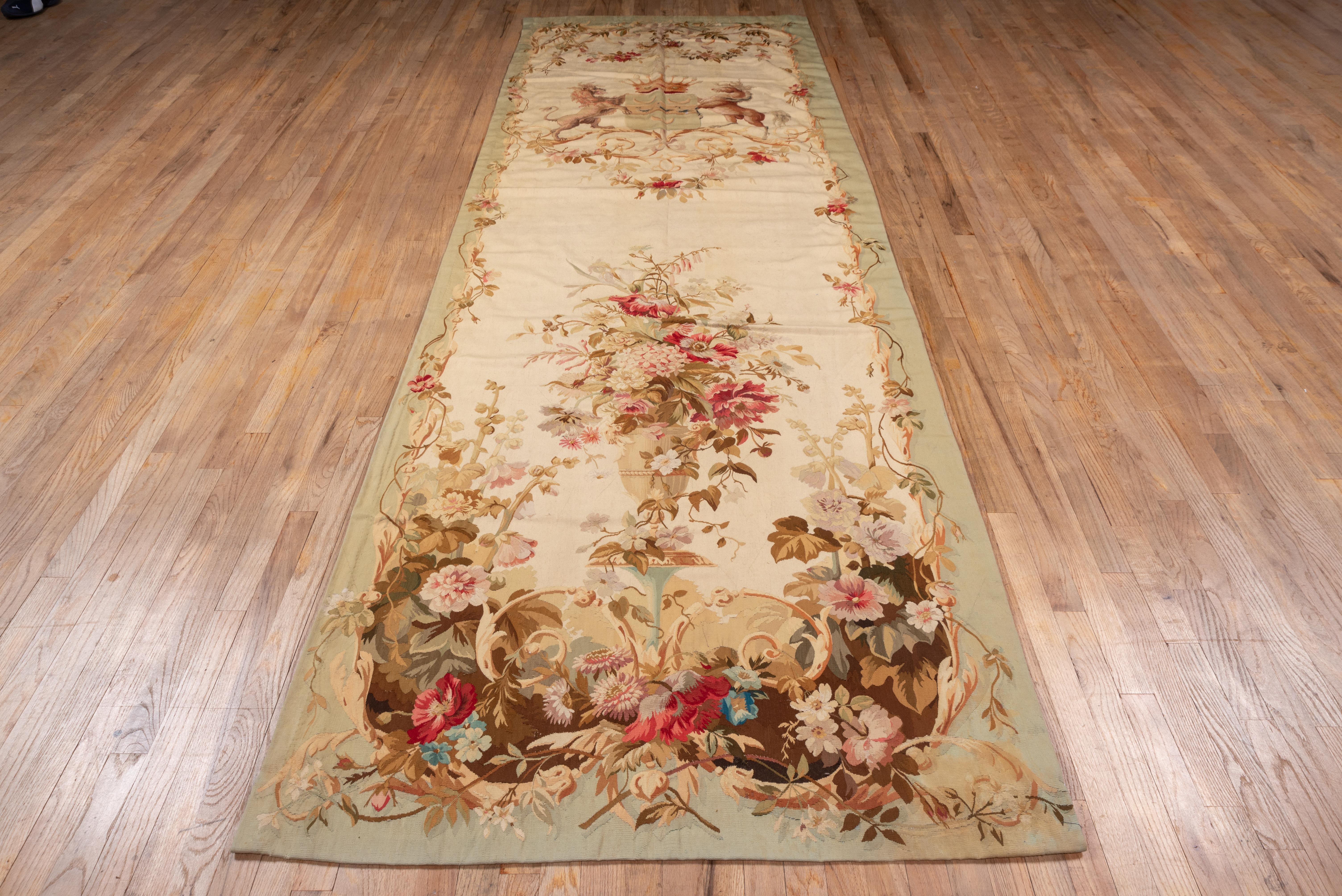 Hand-Knotted Antique Aubusson Tapestry, circa 1880s For Sale