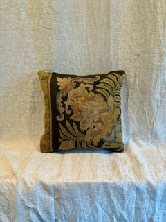 Antique Aubusson Tapestry Cushion