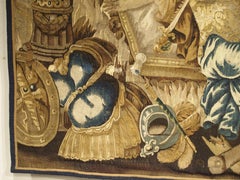 Antique Aubusson Tapestry from the Late 1600s, Goddess Pax or Eirene