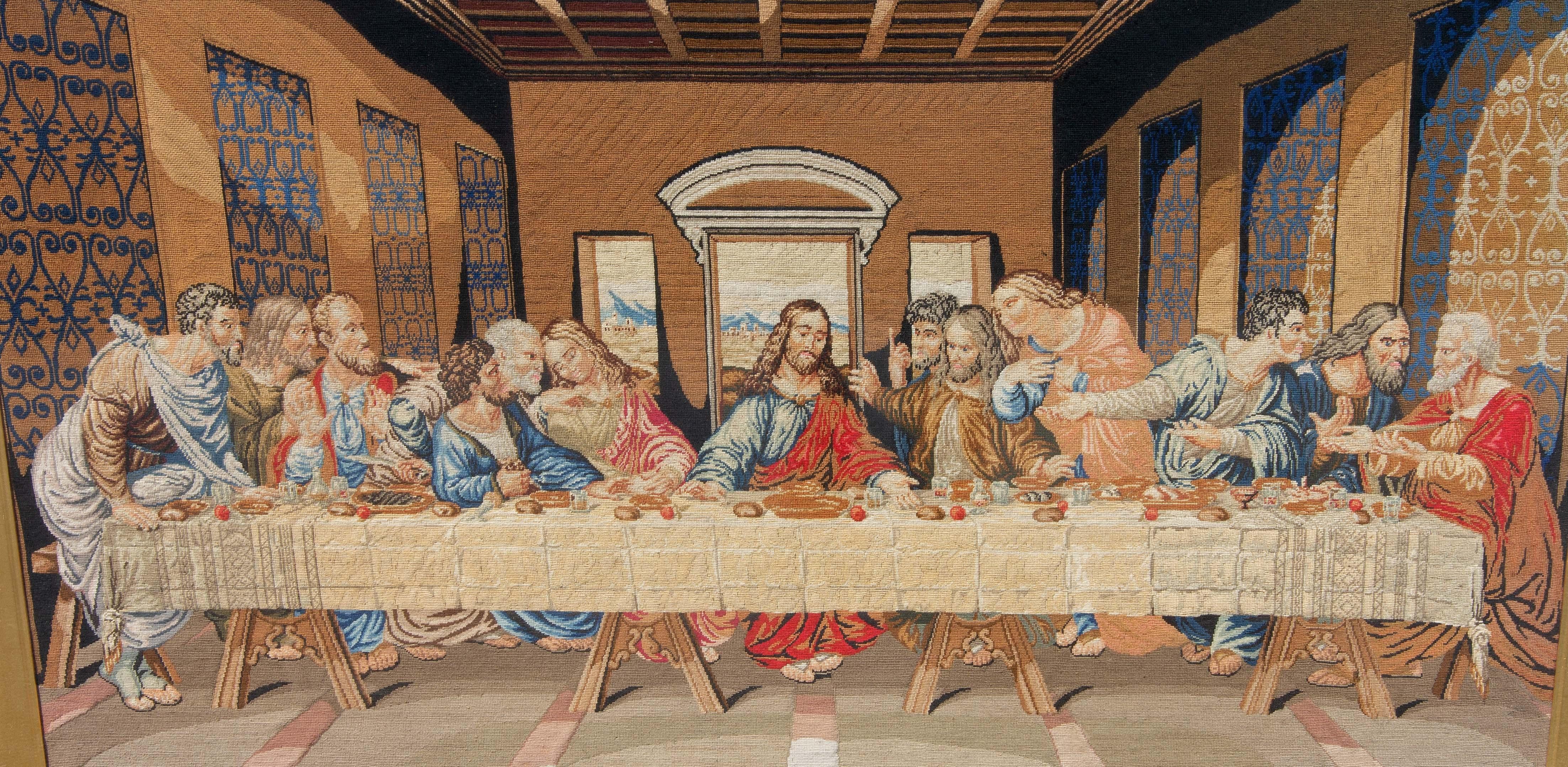 tapestry last supper