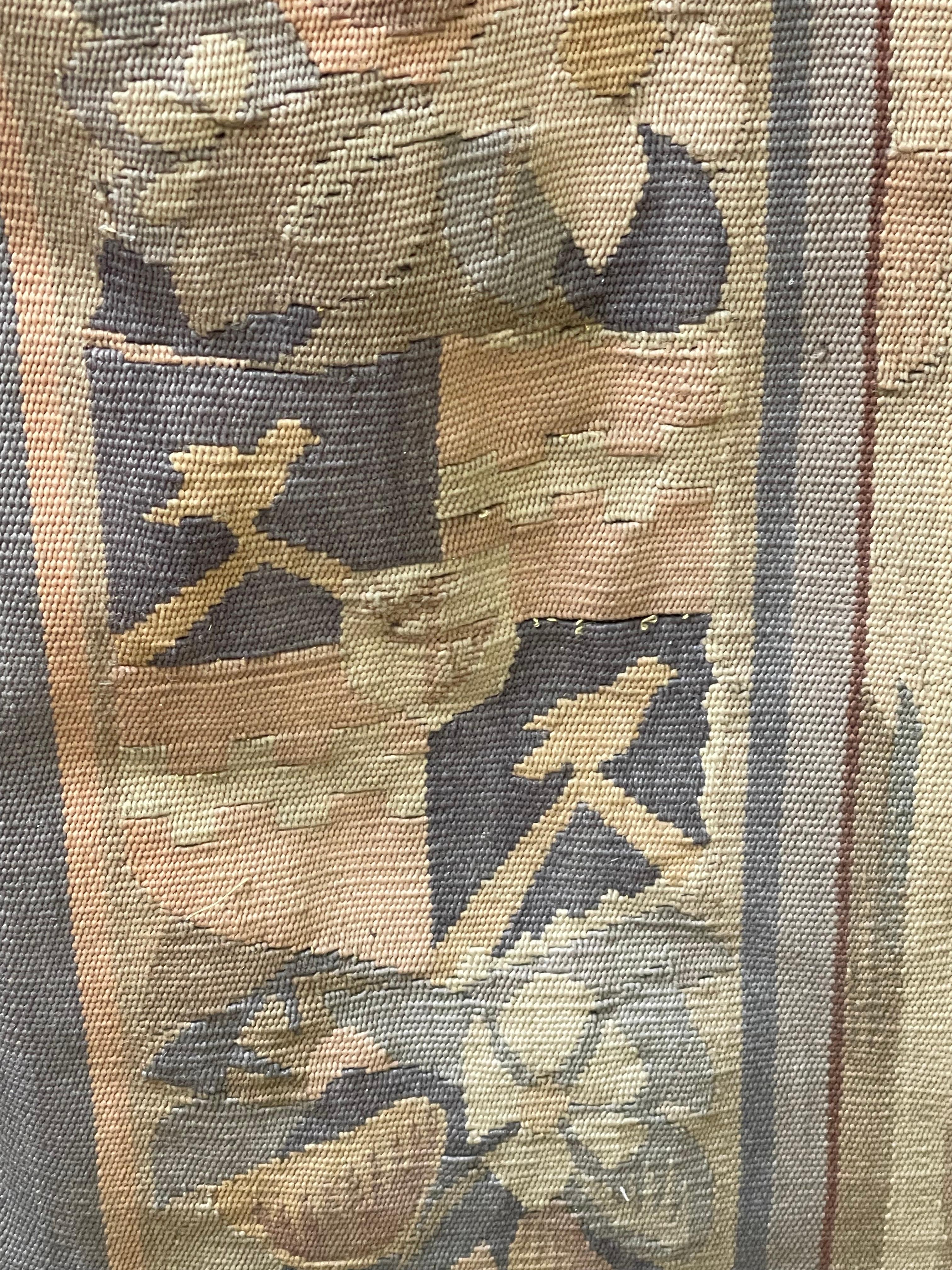 Antike Aubusson Wandteppich Wandbehang im Angebot 11