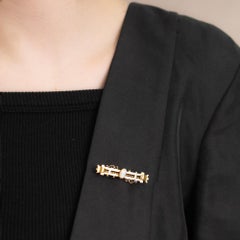 Antique Australian Opal Bar Brooch, Circa 1910 - 1915