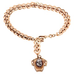 Antique Austrian 14K Yellow Gold Bracelet