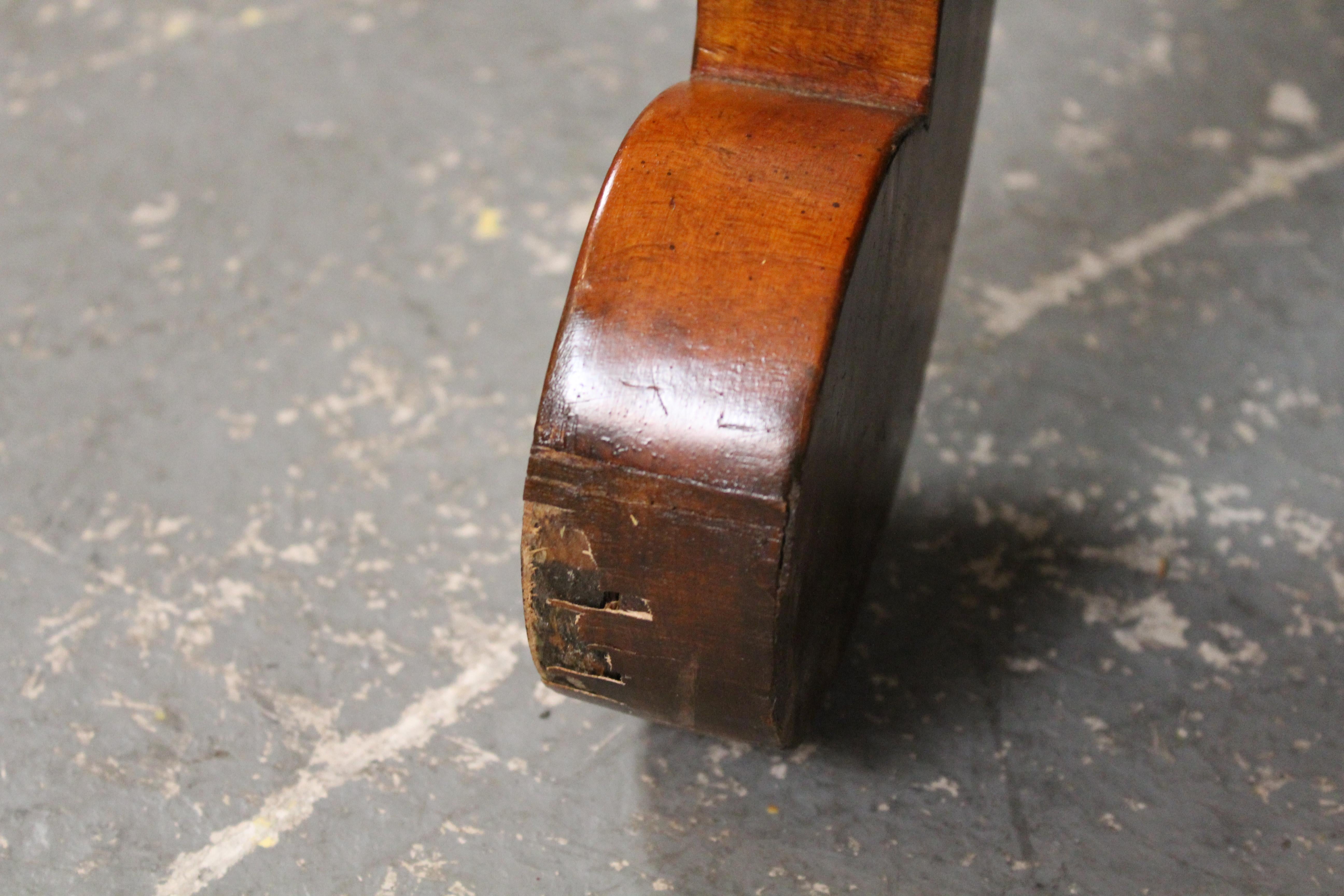 Antiker österreichischer Biedermeier Intarsien-Liegestuhl im Angebot 5