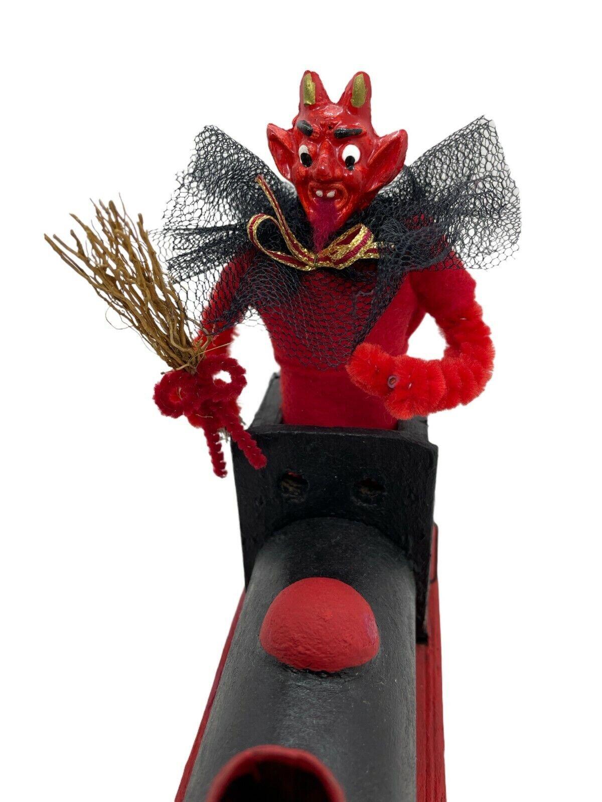Antique Austrian Christmas Krampus Companion Belsnickel Figure, 1920s For Sale 2
