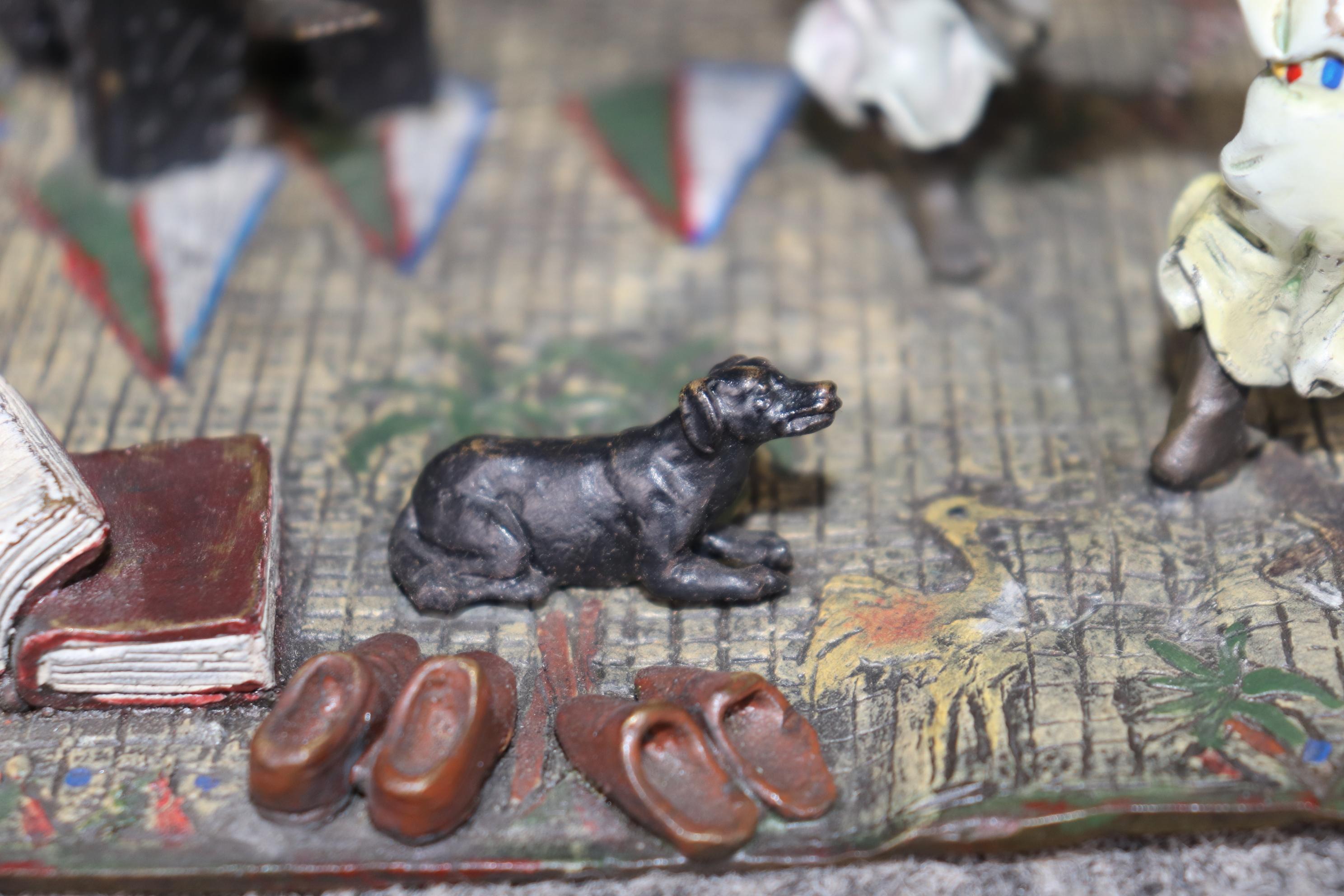 Bronze autrichien ancien peint à froid représentant des enfants dansant par Bergmann en vente 4