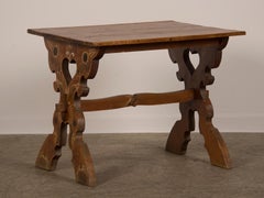 Antique Austrian German Painted Dowry Table, circa 1875