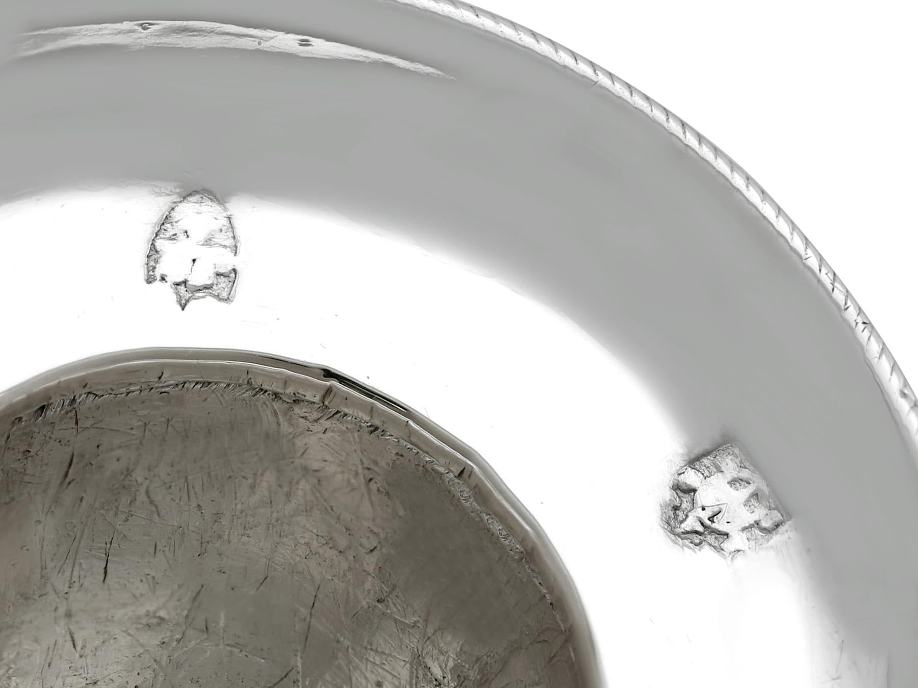 Antico candeliere austriaco d'argento del 1810 in vendita 1