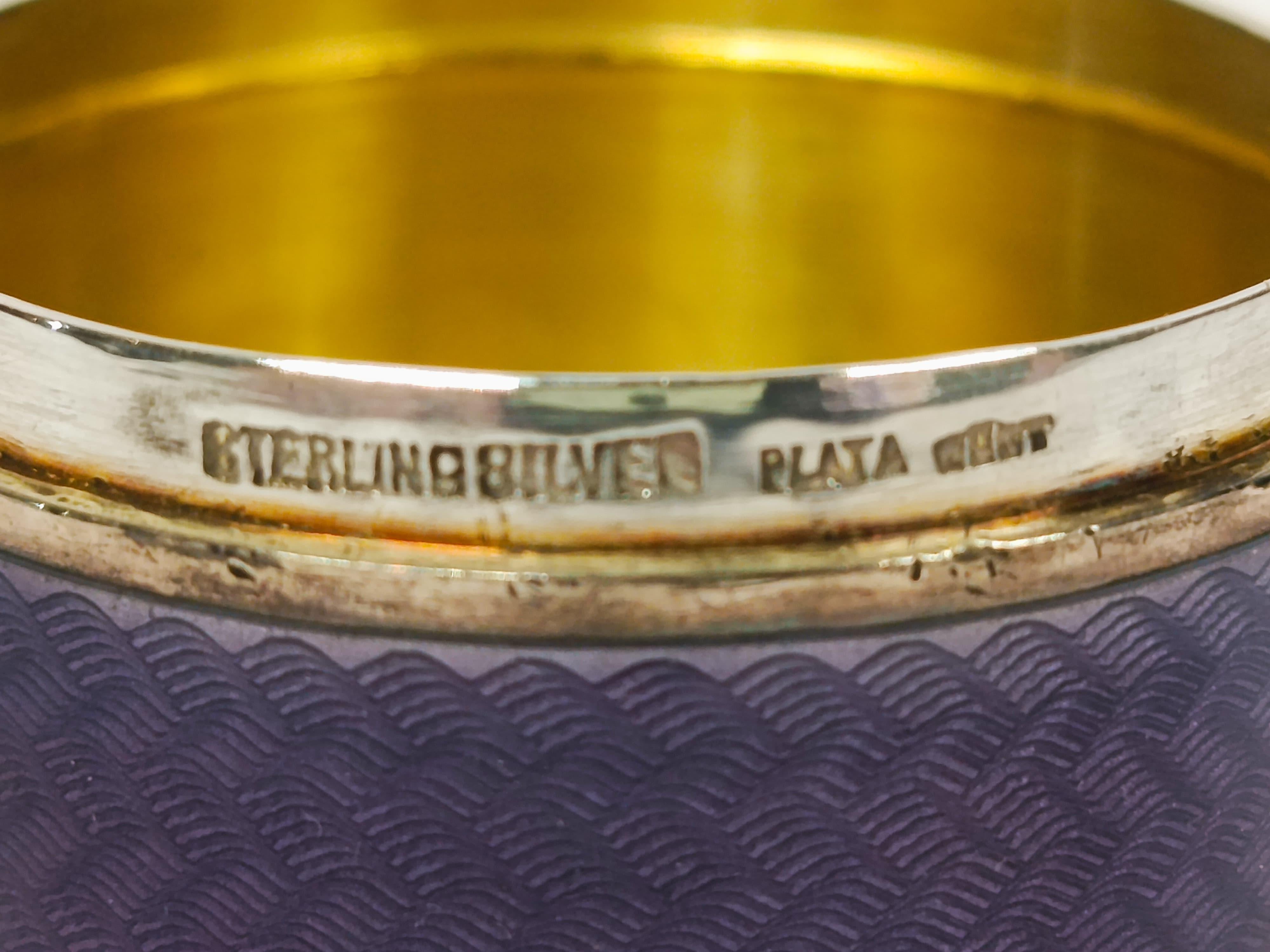 Anciens piluliers autrichiens en argent et émail 1920 en vente 1