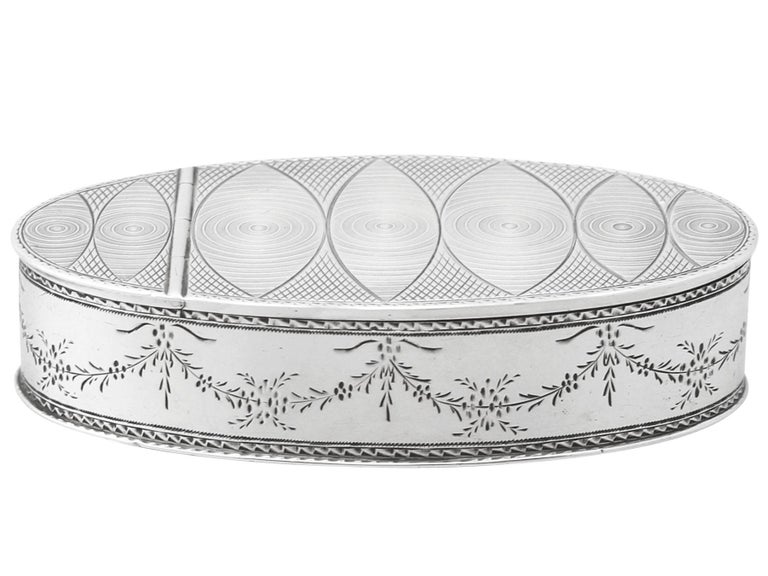 Antique Austrian Silver Table Snuff Box For Sale at 1stDibs