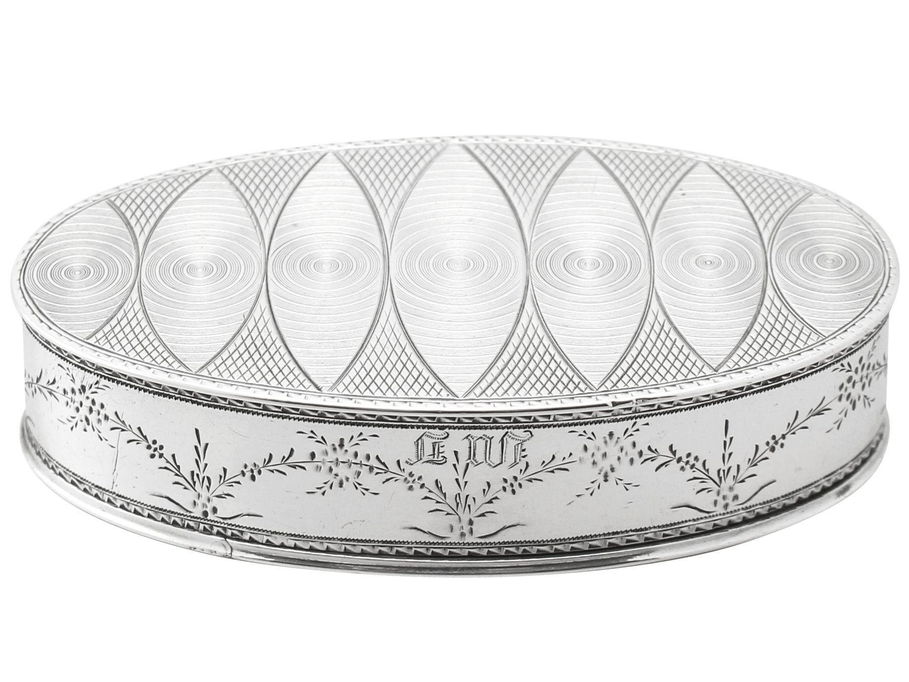 Antique Austrian Silver Table Snuff Box In Excellent Condition For Sale In Jesmond, Newcastle Upon Tyne