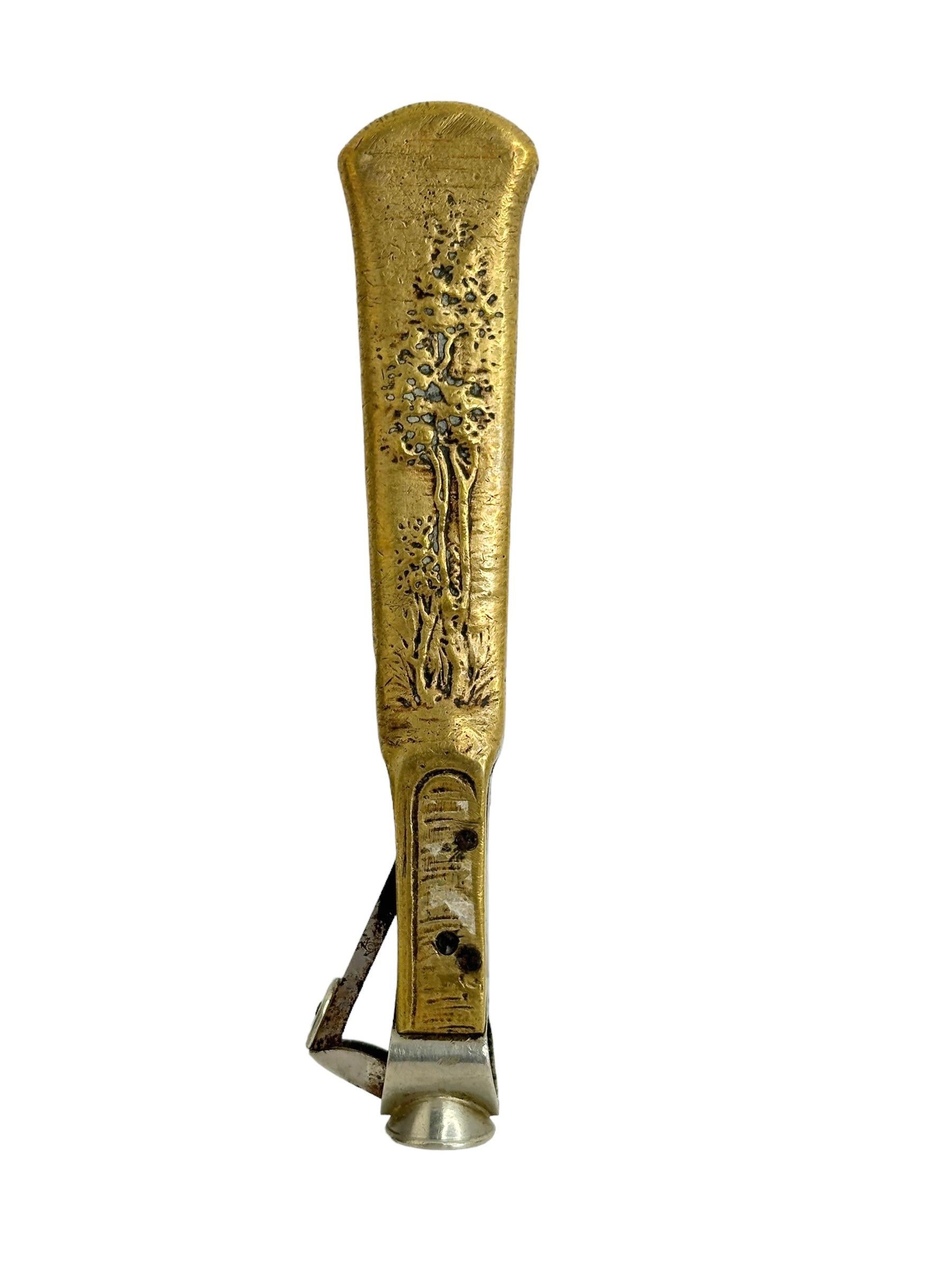 Classic 1890s or older Vienna bronze Cigar Cutter with a lady on it. This is probably something you need if you’re a Vienna bronze collector or you like antique cigar cutters. Found at an estate sale in Vienna, Austria. 
Austrian Bronze handmade