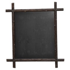 Antique Austrian Wooden Wall Display Case, Brown, 1900s Craftsmanship