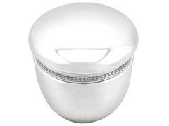 Antica scatola d'argento austro-ungarica del 1824