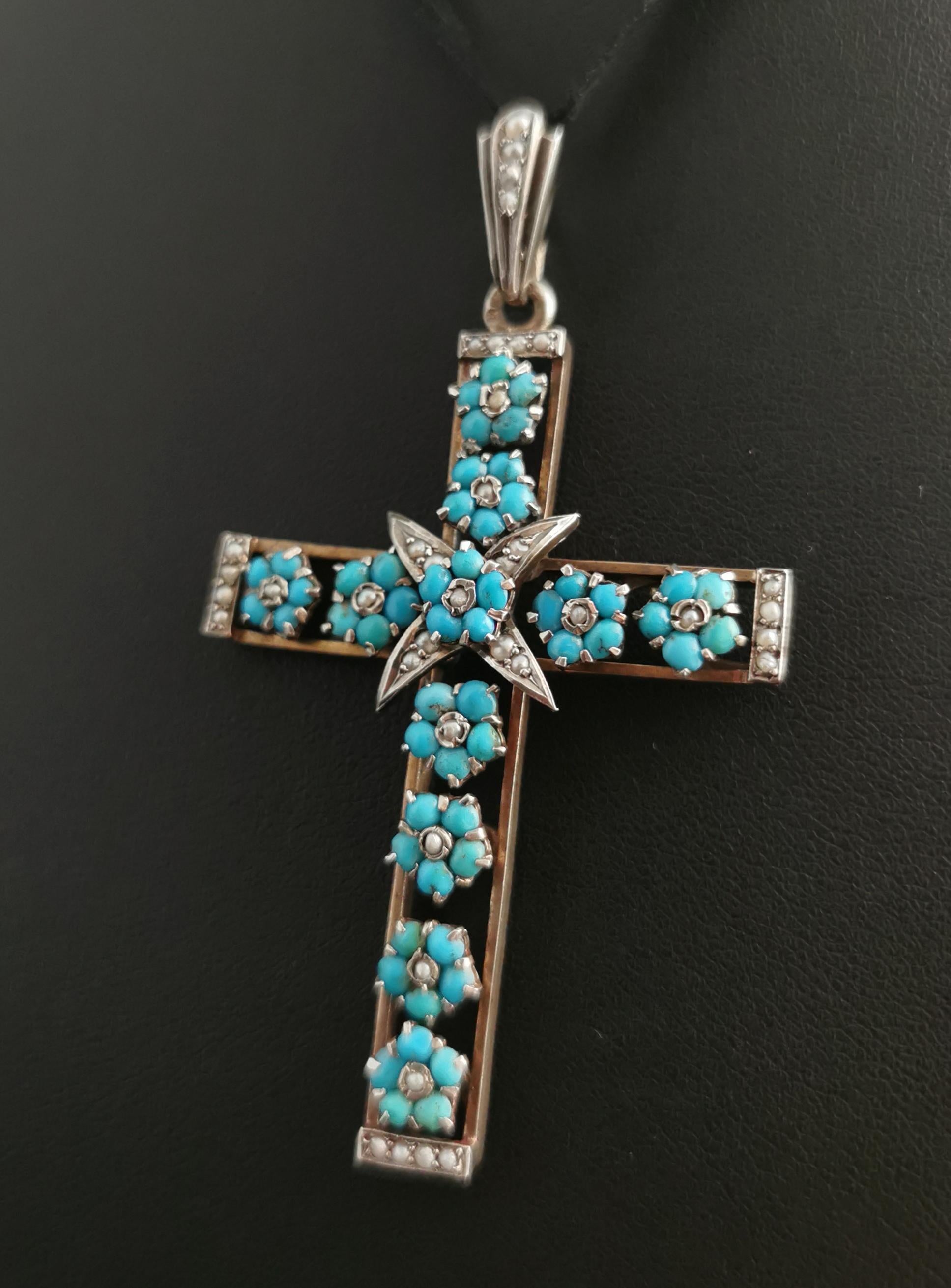 hungarian cross necklace