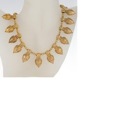 Collier ancien néo-étrusque austro-hongrois et austro-hongrois