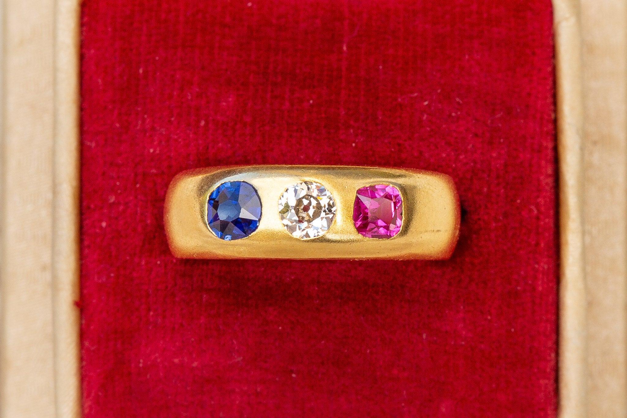Antique Austro-Hungarian Gold Ring For Sale 1