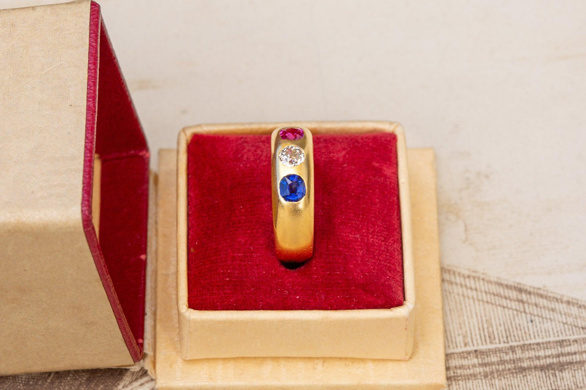 Antique Austro-Hungarian Gold Ring For Sale 4