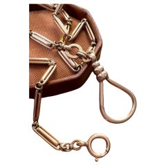 Chaîne collier de montre austro-hongroise ancienne