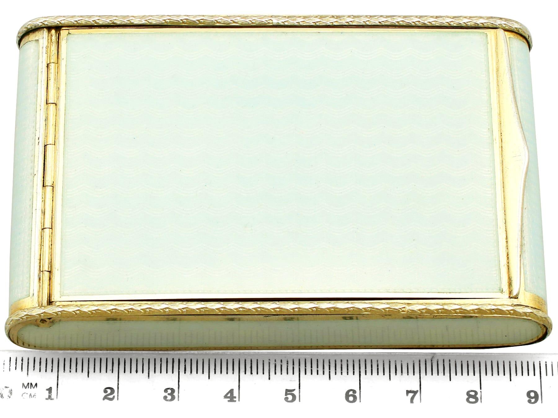 Antique Austro-Hungarian Silver and Enamel Box Circa 1900 3