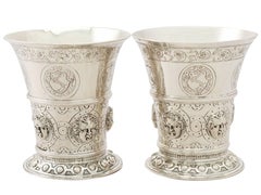Antique Austro-Hungarian Silver Beakers