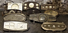 Antique Automotive and/or Truck Speedometer Dashboard Panel Gauge Collection
