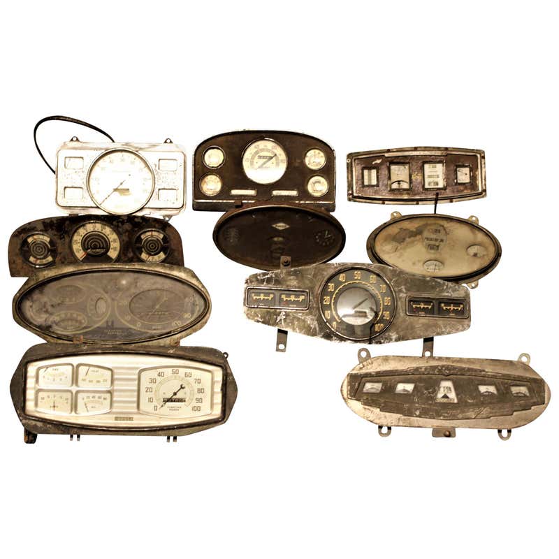 Antique Automotive and/or Truck Speedometer Dashboard Panel Gauge ...