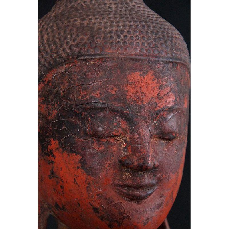 Ancienne statue de Bouddha Ava de Birmanie en vente 6