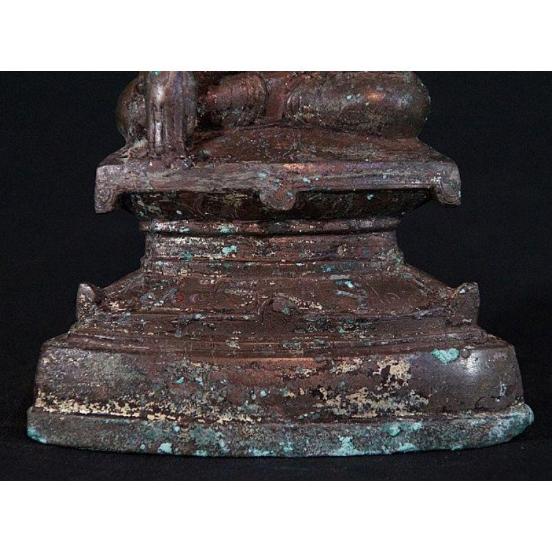 Antique Ava Buddha Statue from Burma For Sale 6