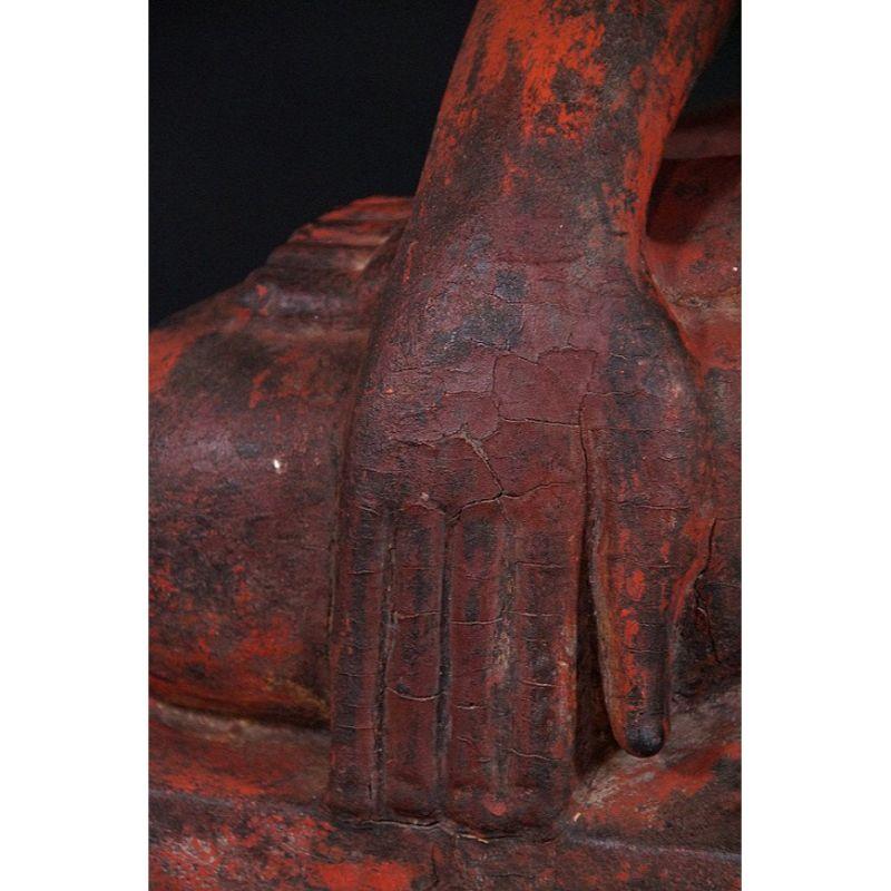 Antique Ava Buddha Statue from Burma For Sale 7