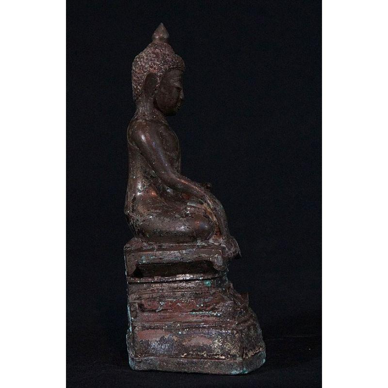 17th Century Antique Ava Buddha Statue from Burma For Sale
