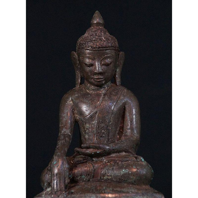 Antique Ava Buddha Statue from Burma For Sale 2