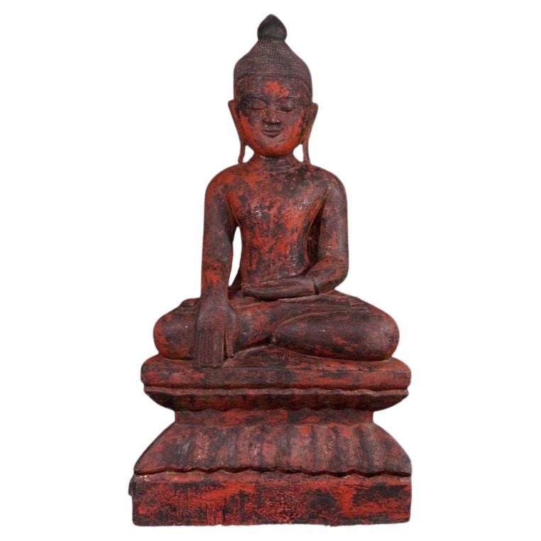 Antique Ava Buddha Statue from Burma For Sale