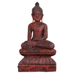 Ancienne statue de Bouddha Ava de Birmanie