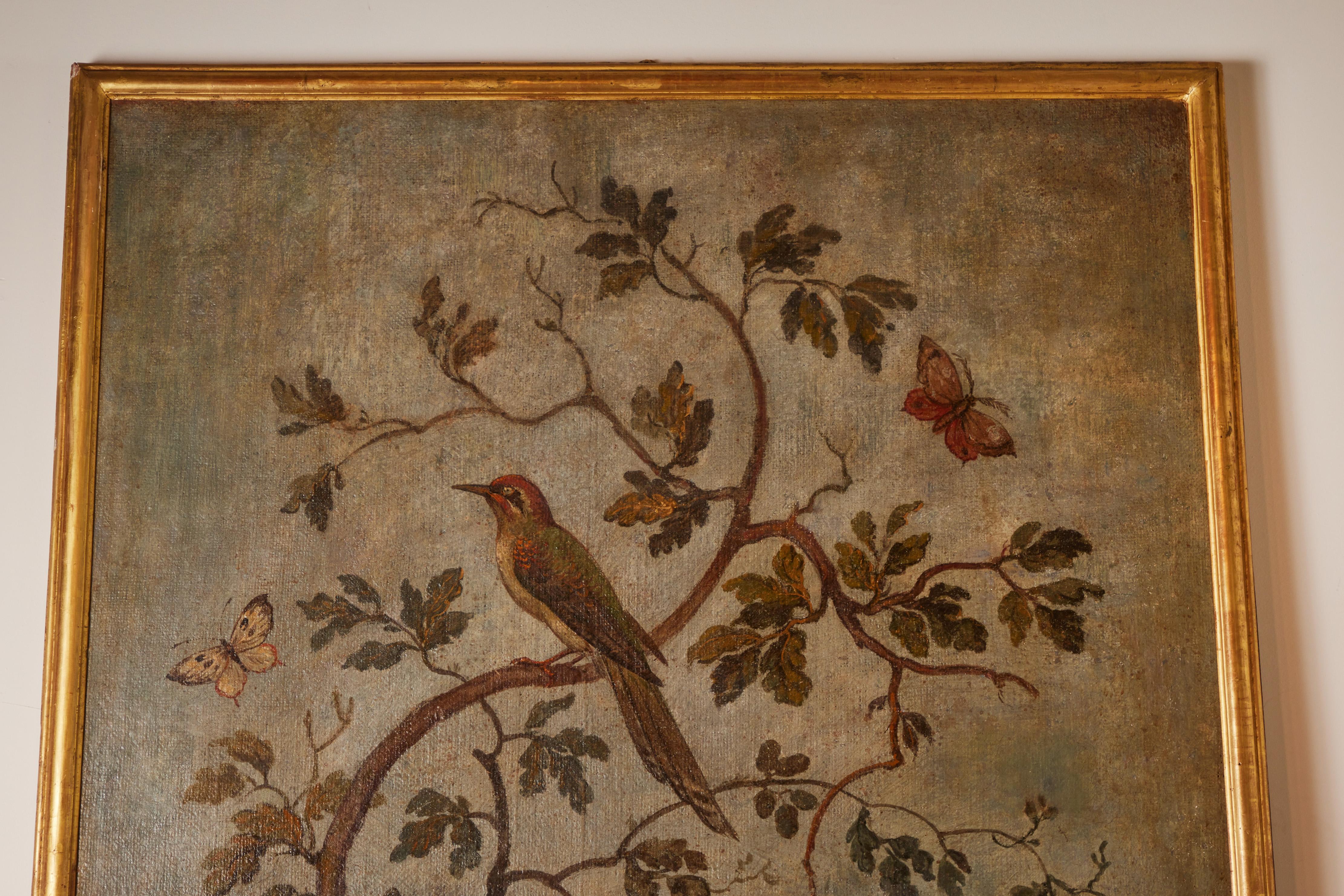 Antique, Avian Oil Paintings 1