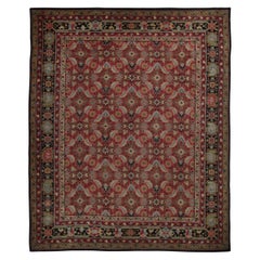 Antique Axminster Rug in Red and Gold with Bold Geometric Patterns - Rug
Kilim Antique Axminster Rug in Red and Gold with Bold Geometric Patterns - Rug
Kilim