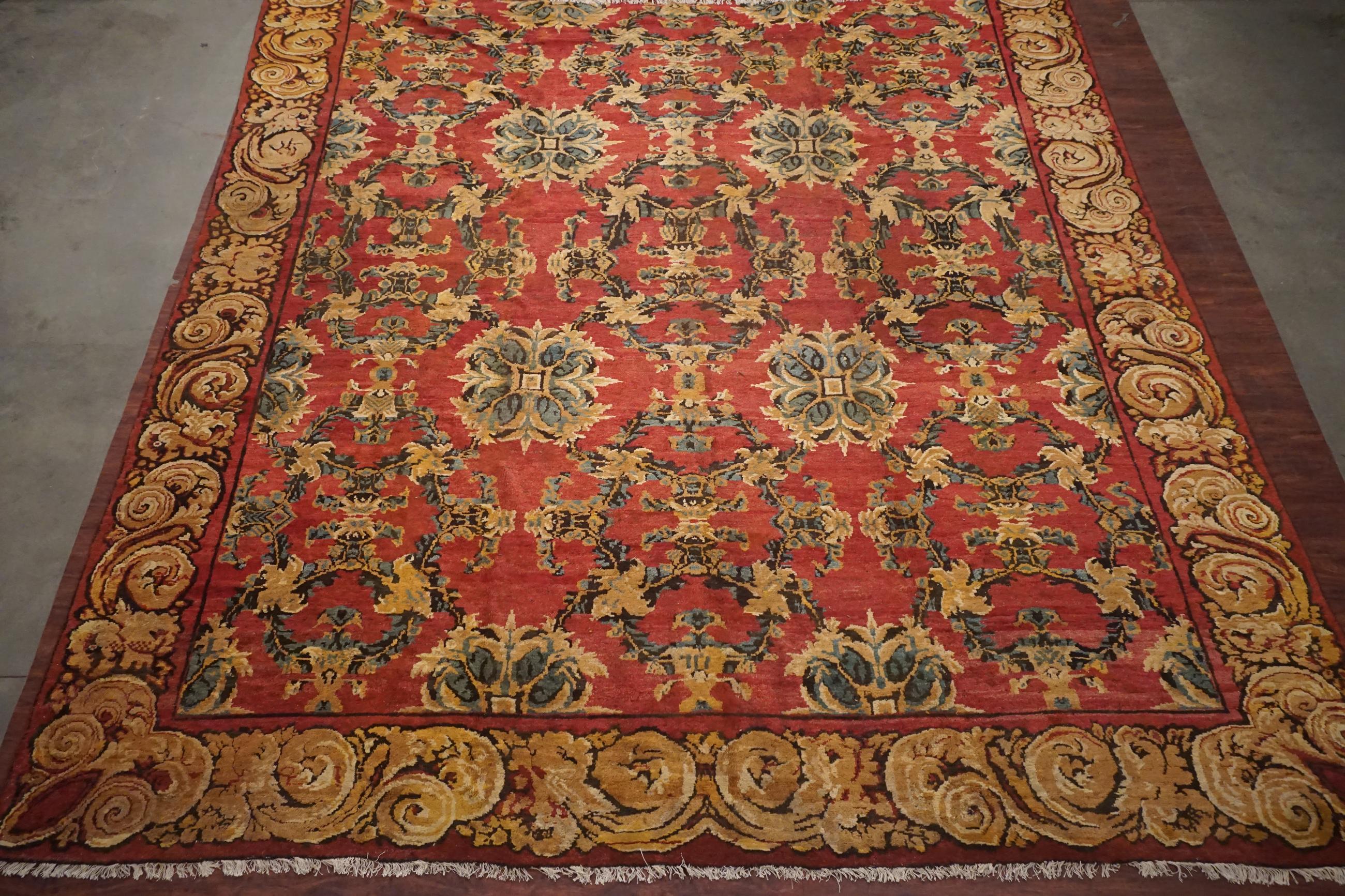 Autre Ancien tapis d'Axminster Savonnerie, vers 1900 en vente
