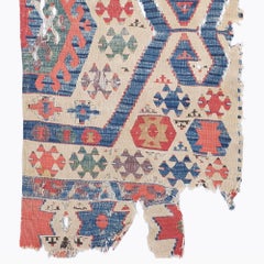 Antique Aydin Kilim - 19th Century