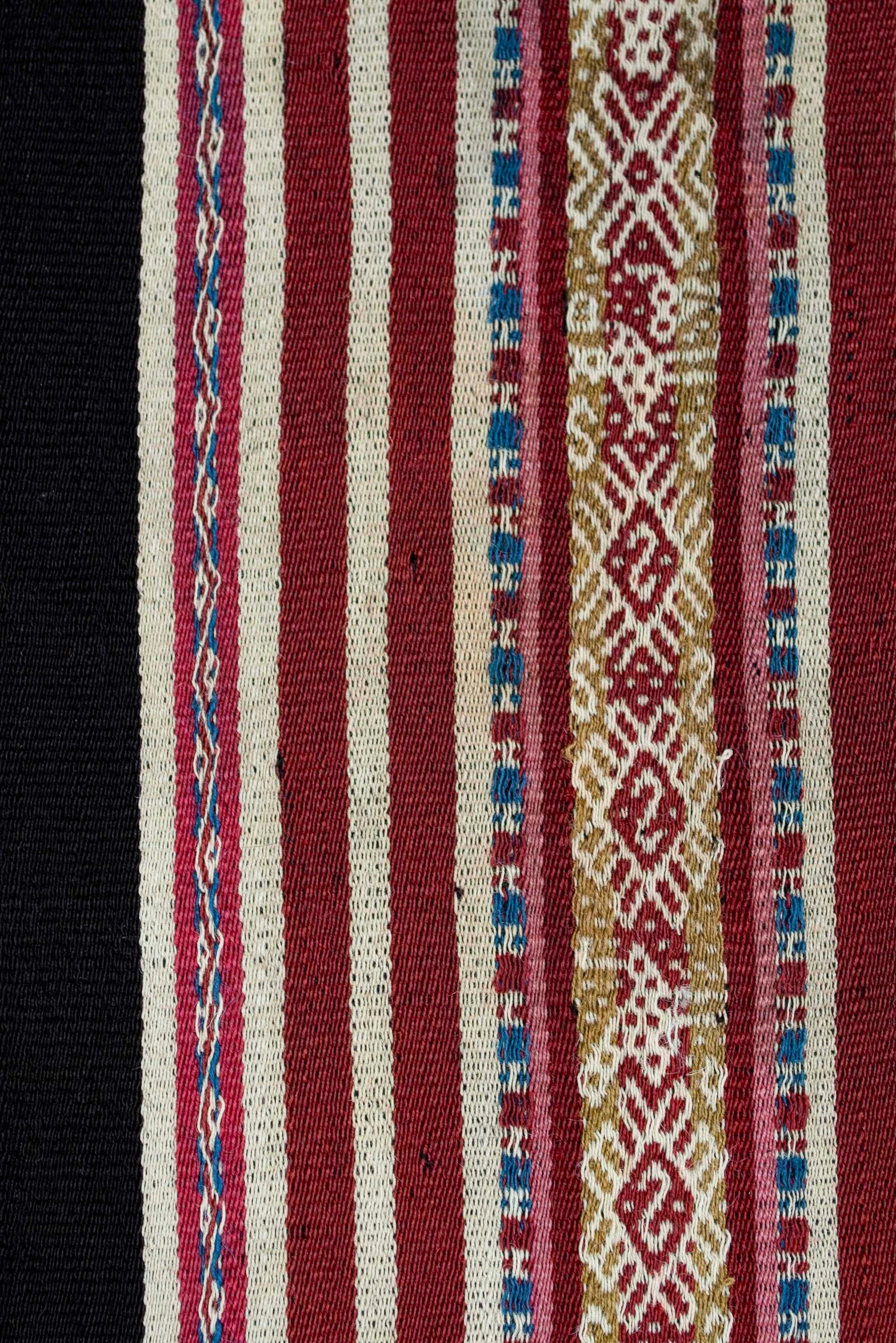 19th Century Antique Aymara Woman’s Mantle (Ahuayo), Bolivia For Sale